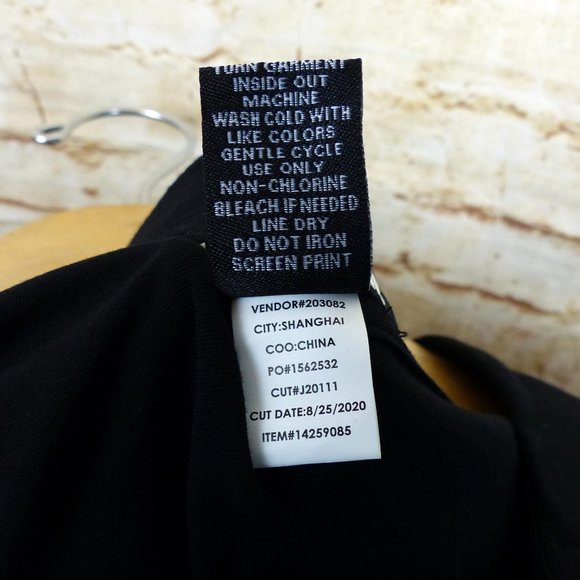 Hot Topic Not Today Planchette Tie Front Button Up Top Womens Plus 1 Black Goth - Picture 9 of 12